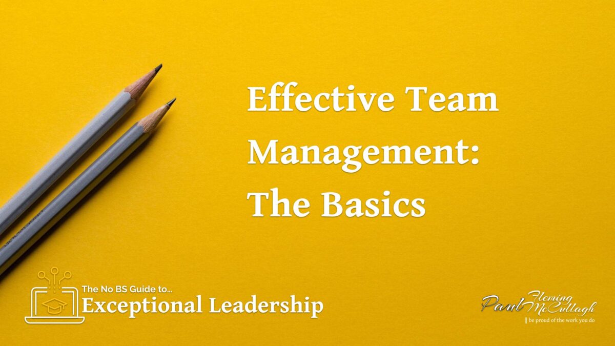 Two grey pencils on a yellow background signifying the basics of exceptional leadership